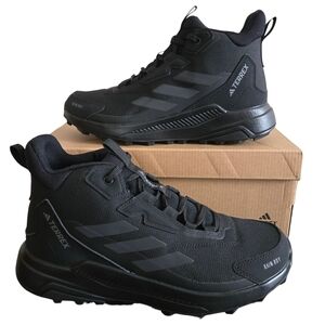 Adidas Terrex Anylander Mid Hiking Shoes Womens Size 8 Black Rain.Rdy ID3473
